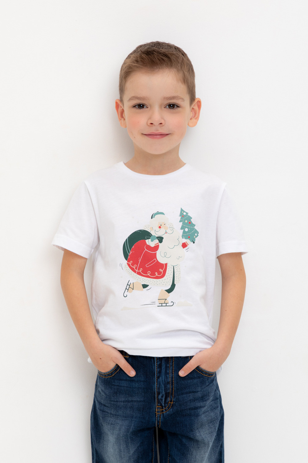 Футболки, артикул: К 302532, цвет: белый