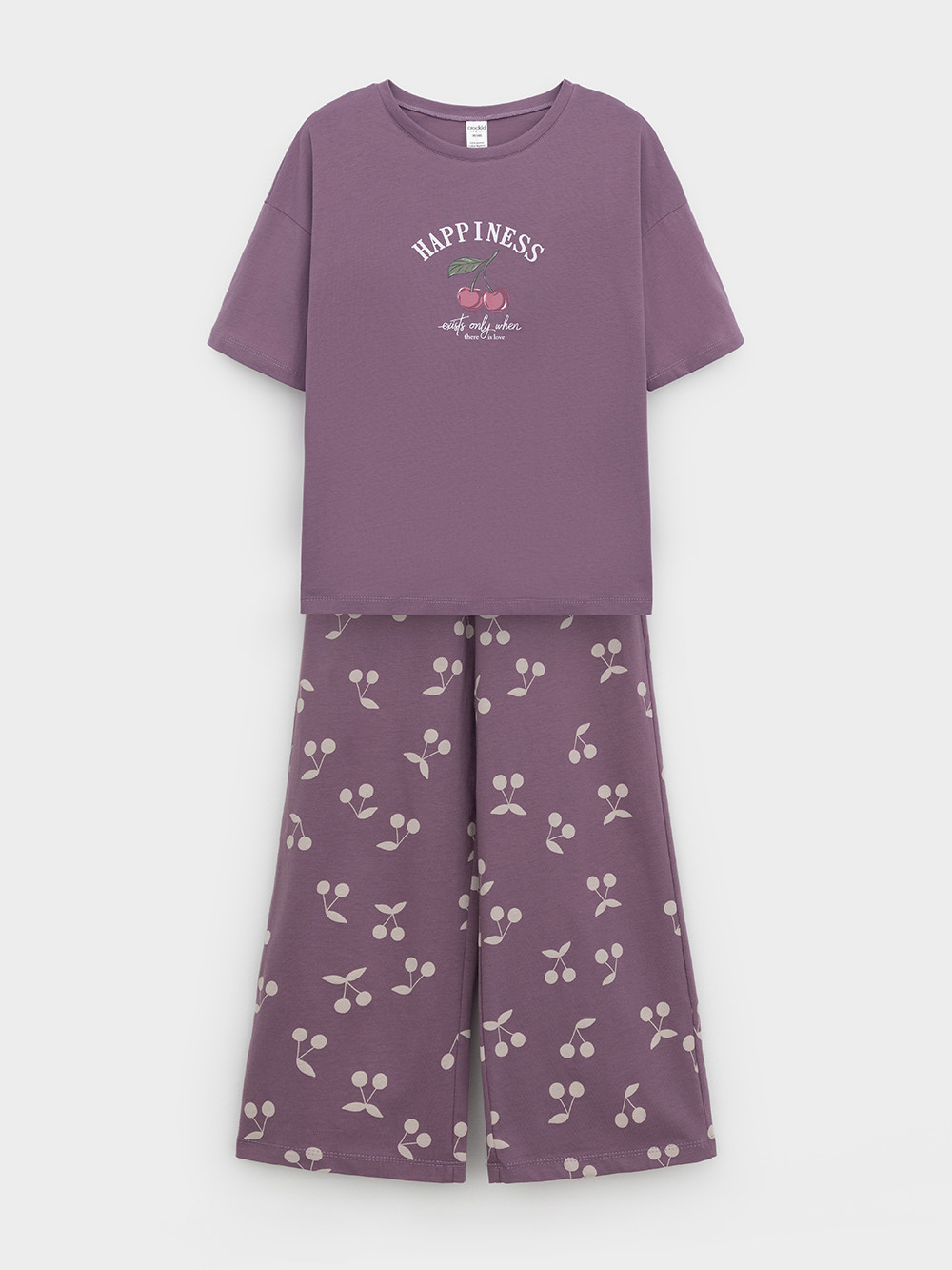 Пижама для девочки, артикул: МП 1657-1, цвет: бордовый, фото 2