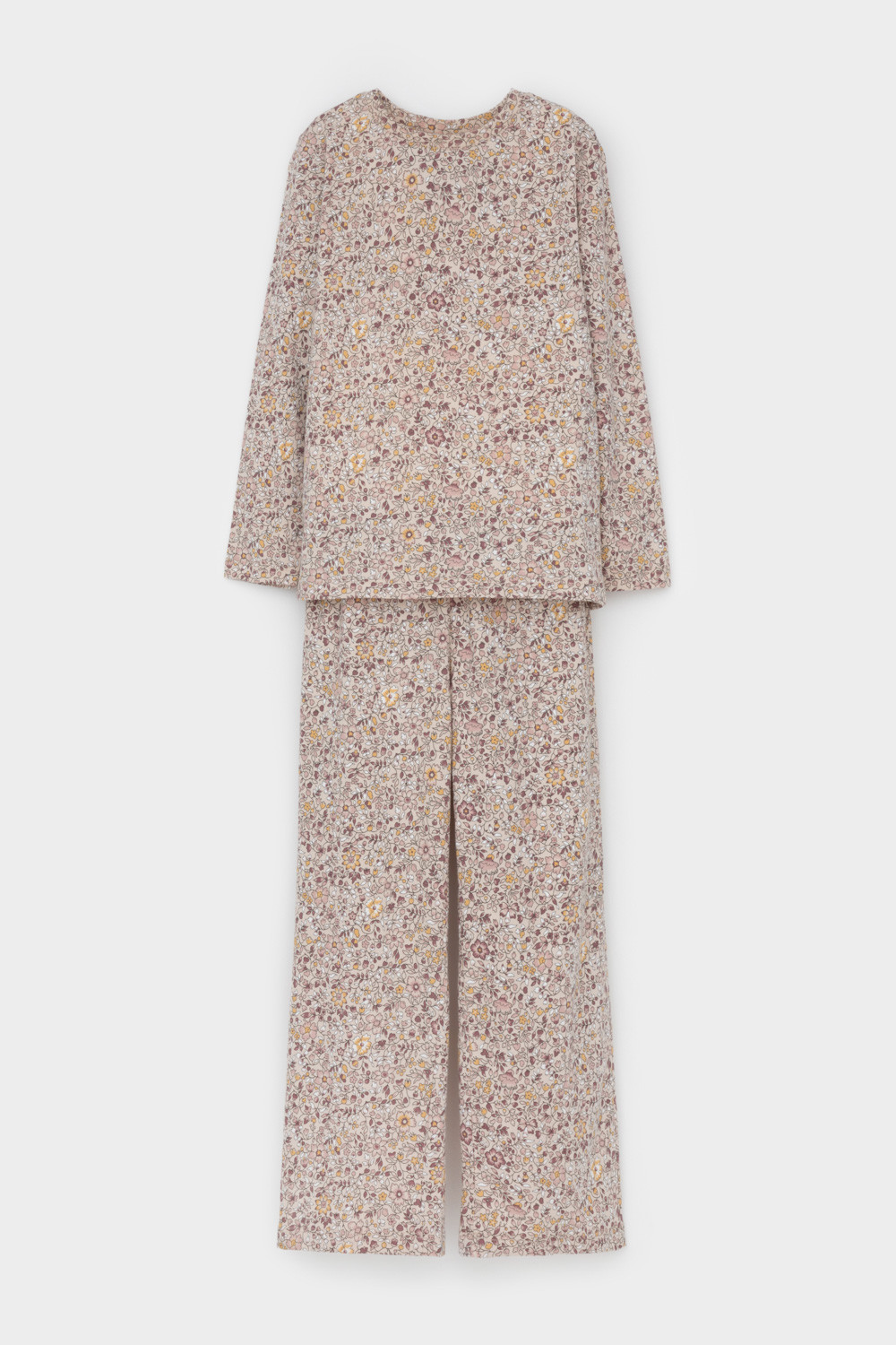 Пижама для девочки, артикул: К 1622, цвет: бежевый, фото 2