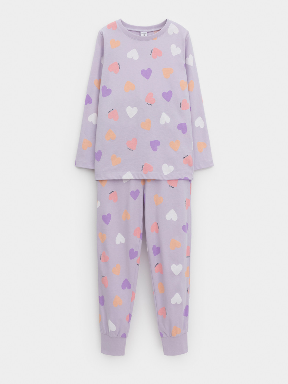 Пижама для девочки, артикул: К 1561, цвет: фиолетовый, фото 2