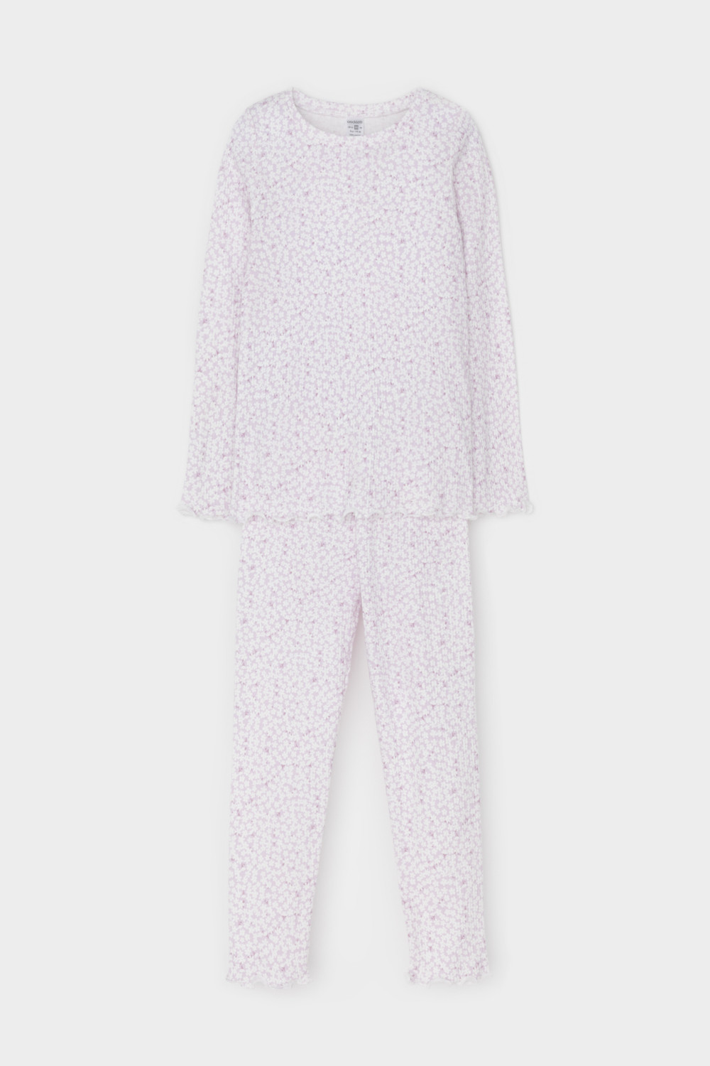 Пижама для девочки, артикул: К 1618, цвет: фиолетовый, фото 2