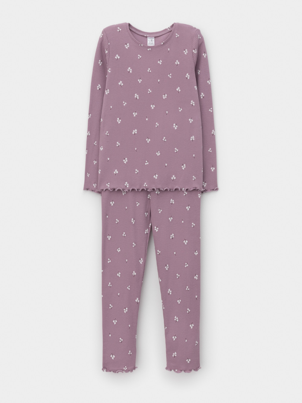 Пижама для девочки, артикул: К 1618, цвет: розовый, фото 2