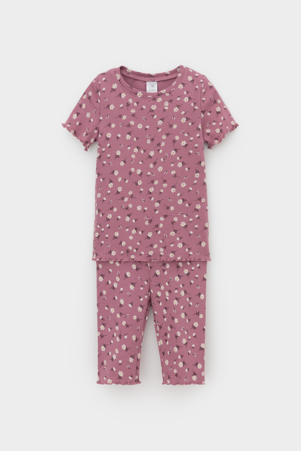 Пижама для девочки, артикул: К 1632, цвет: фиолетовый, фото 2