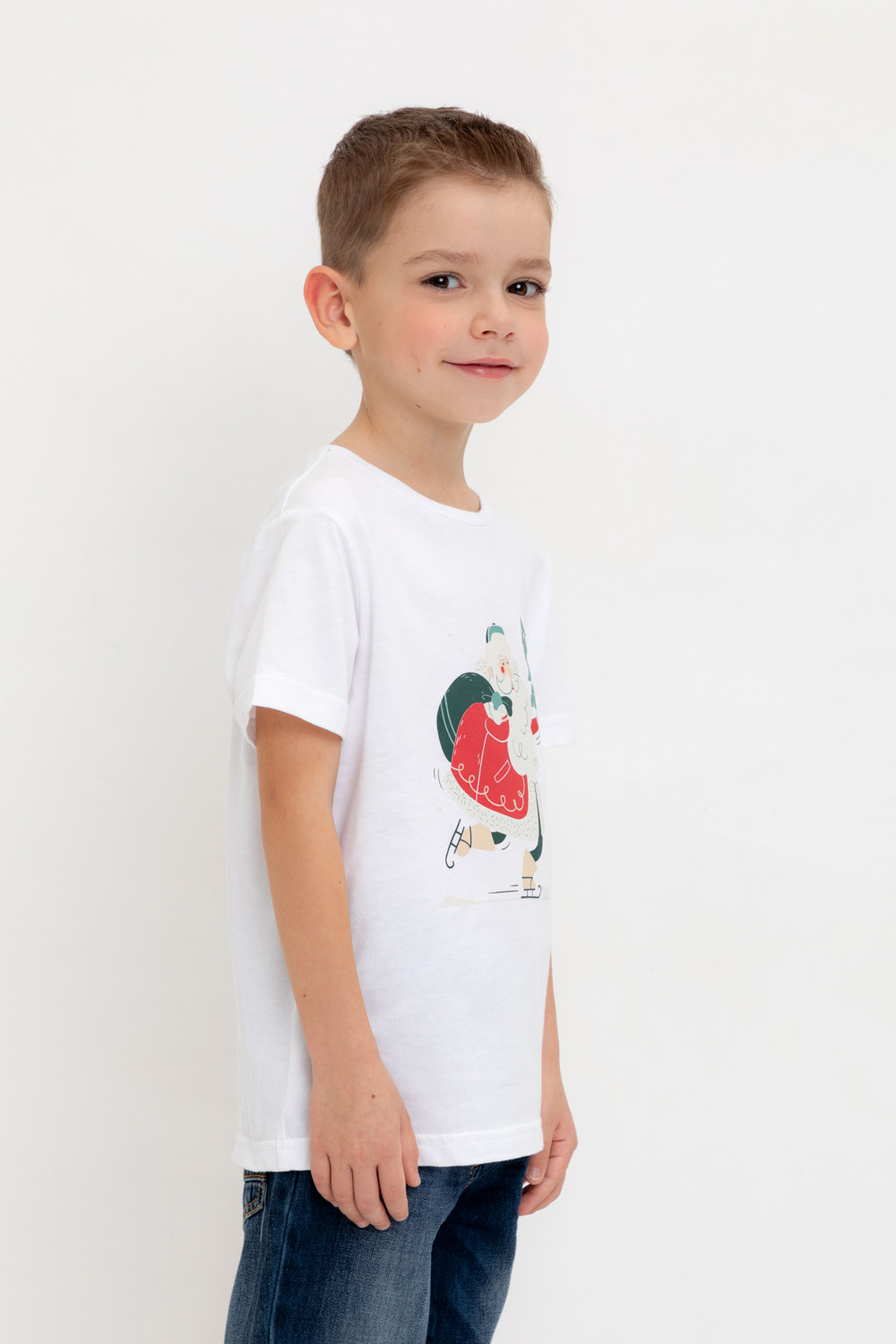 Футболки, артикул: К 302532, цвет: белый, фото 3