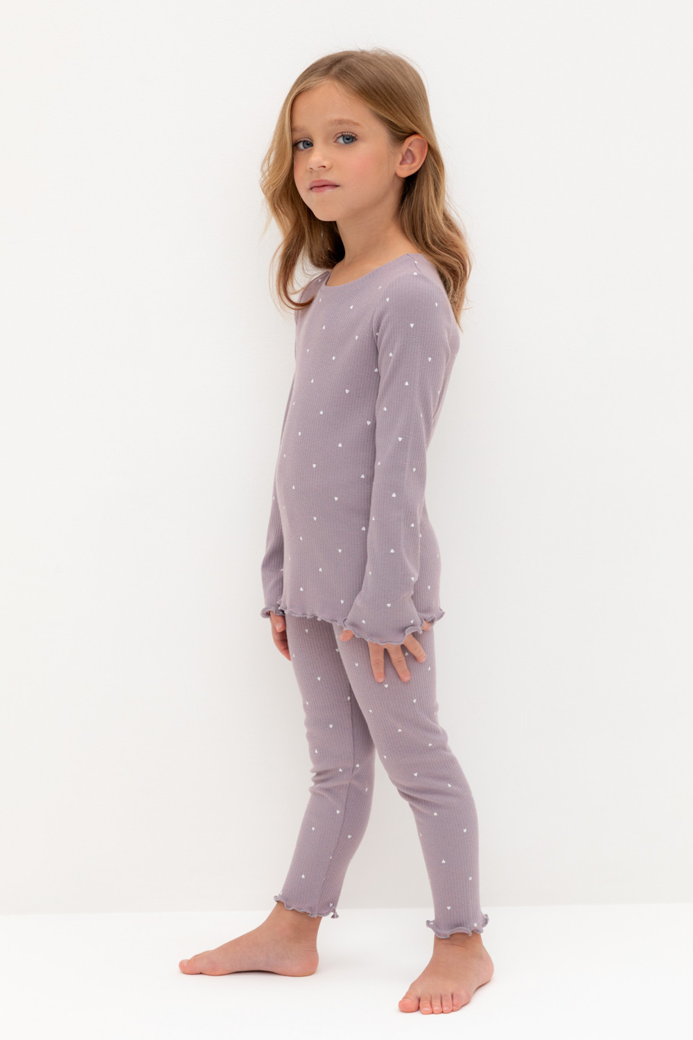 Пижама для девочки, артикул: К 1618, цвет: розовый, фото 3