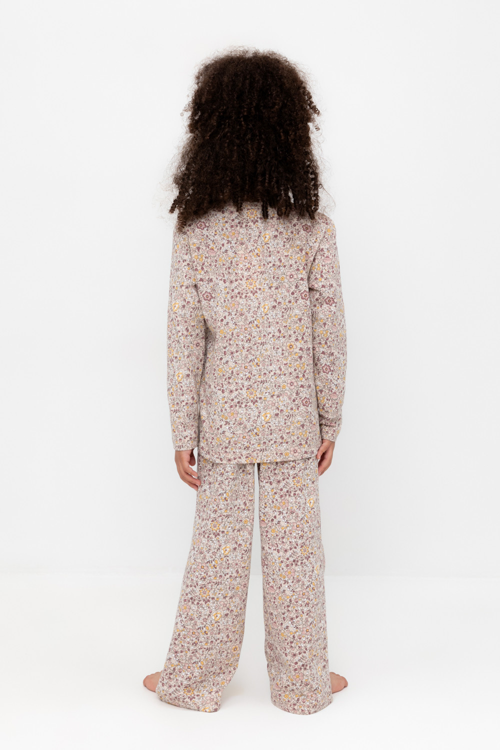 Пижама для девочки, артикул: К 1622, цвет: бежевый, фото 4