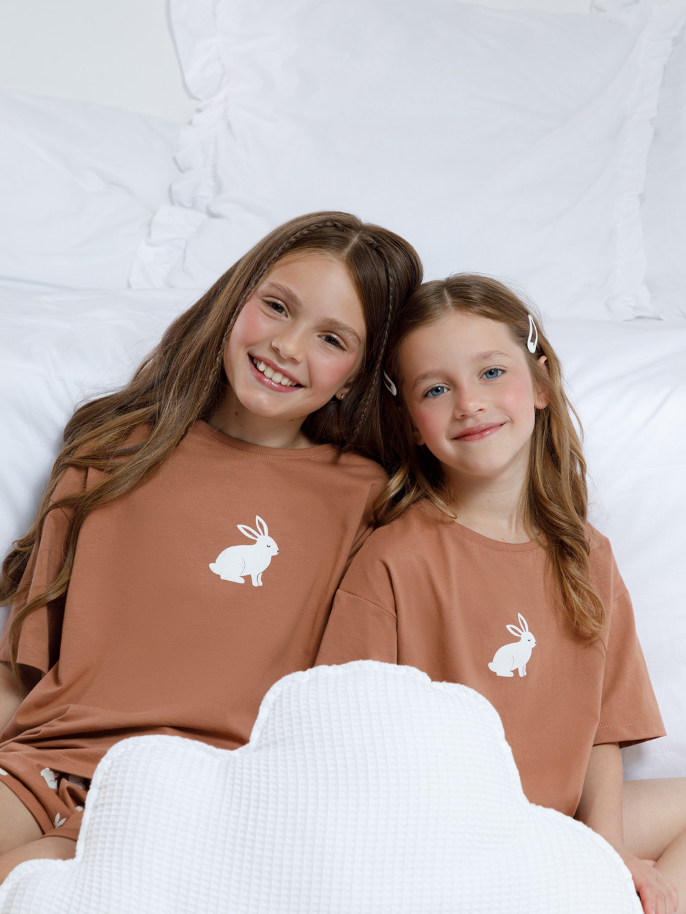 Пижама для девочки, артикул: МП 1658-1, цвет: кофейный, фото 4