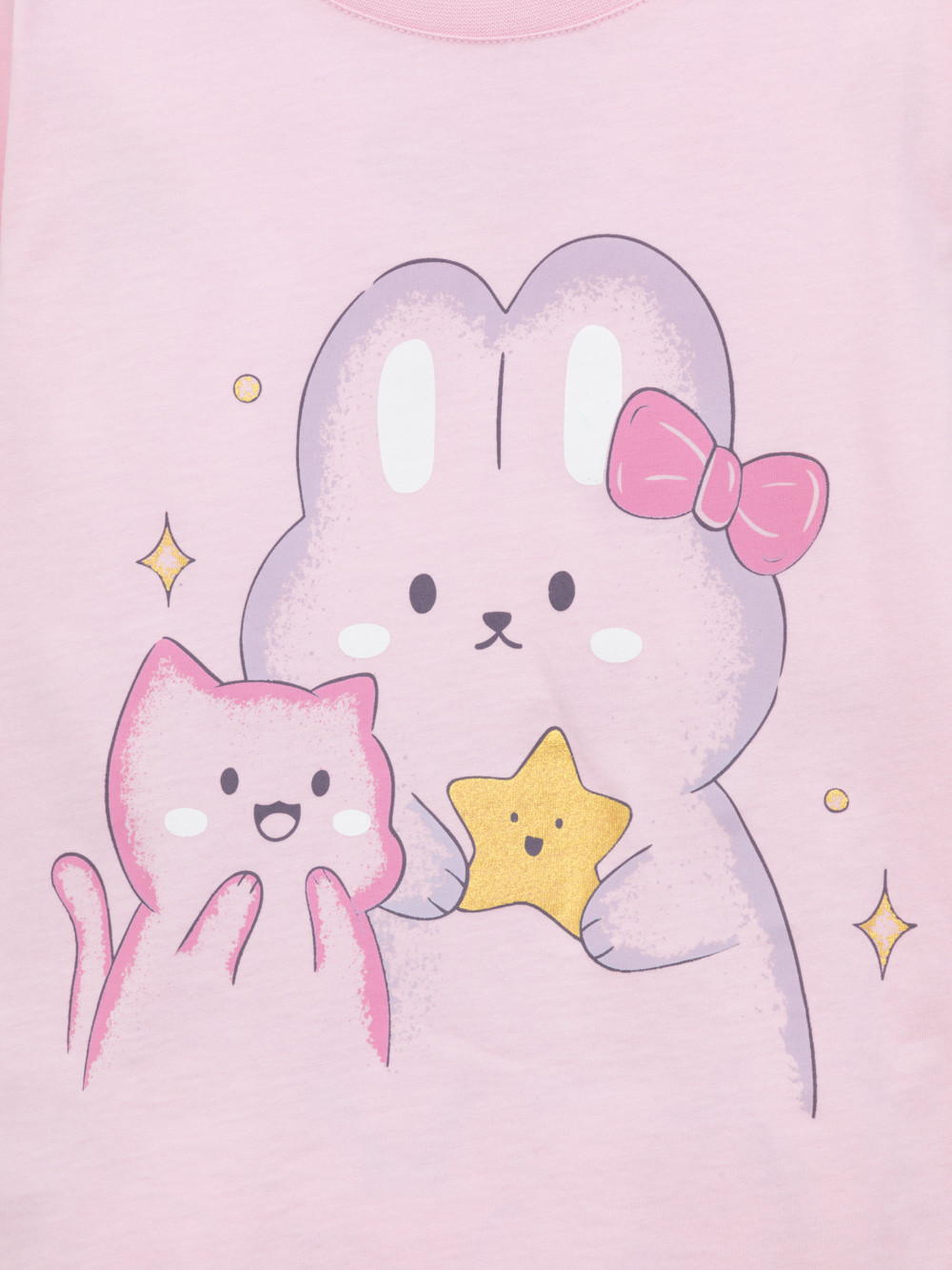 Пижама для девочки, артикул: К 1606, цвет: светло-розовый, фото 6