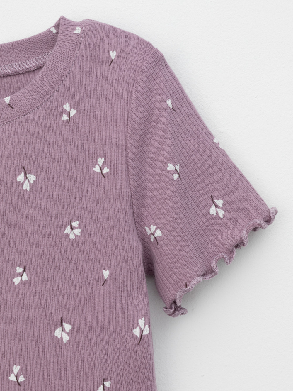 Пижама для девочки, артикул: К 1652, цвет: розовый, фото 6