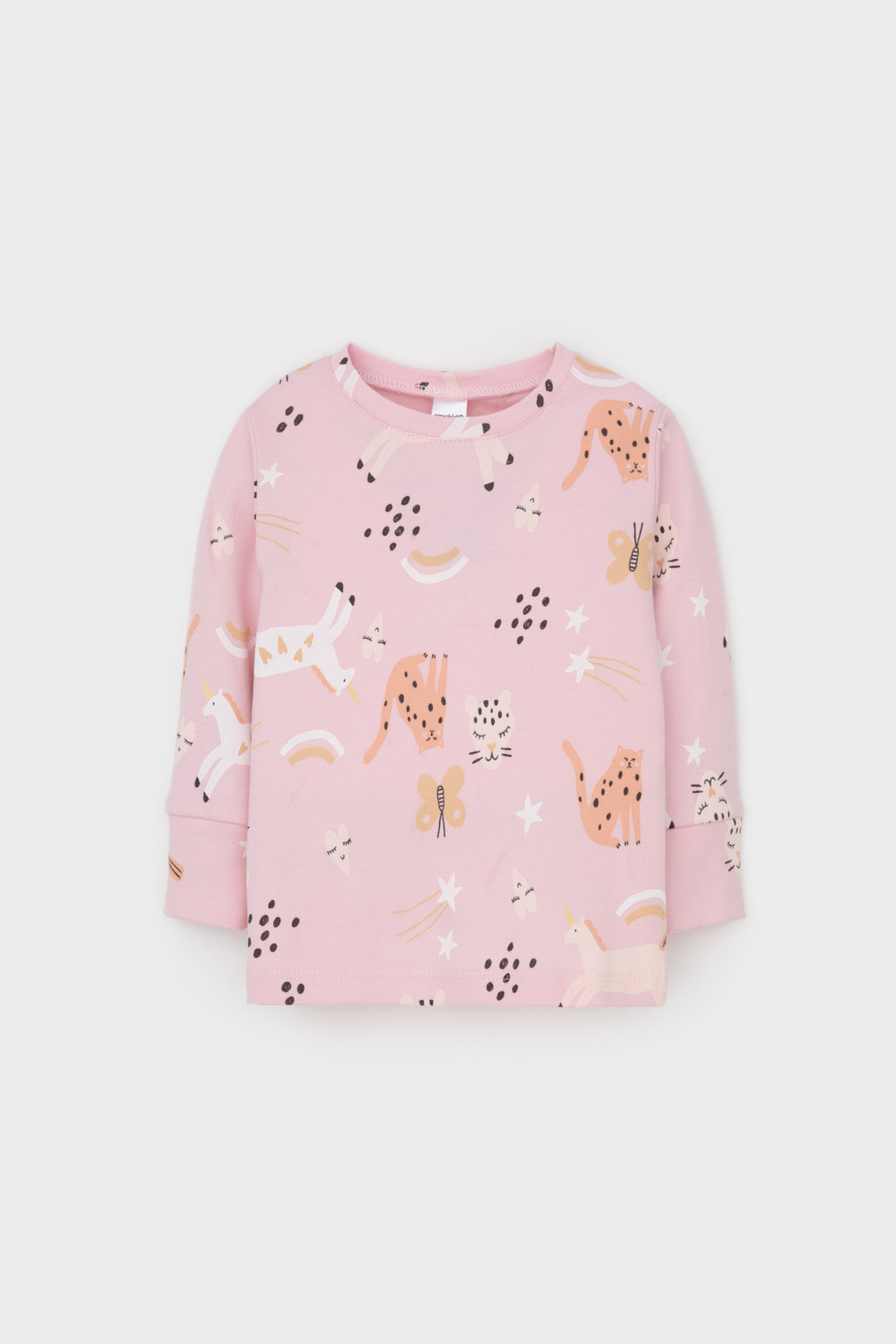 Пижама для девочки, артикул: К 1552, цвет: розовый, фото 6