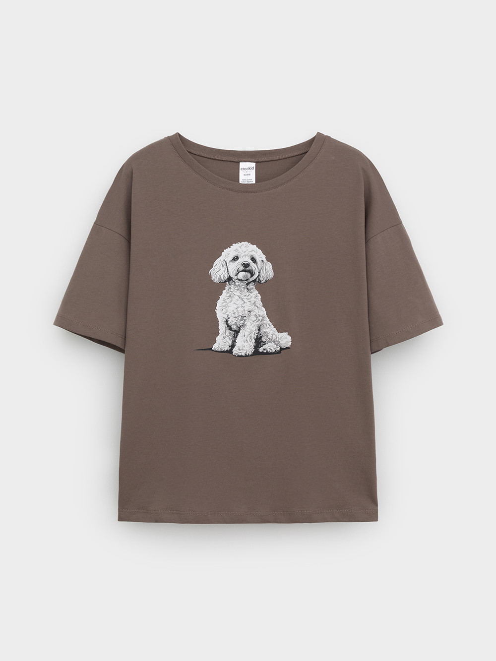 Пижама для девочки, артикул: МП 1657, цвет: коричневый, фото 6