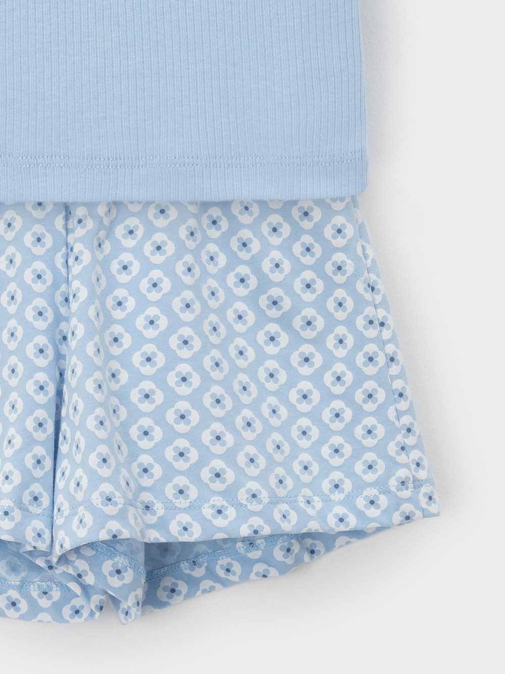 Пижама для девочки, артикул: К 1649, цвет: светло-голубой, фото 6