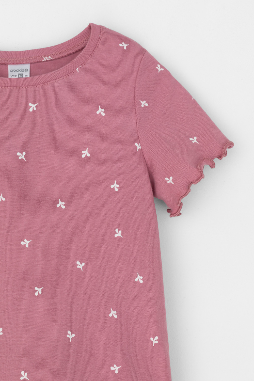 Пижама для девочки, артикул: К 1632, цвет: розовый, фото 6