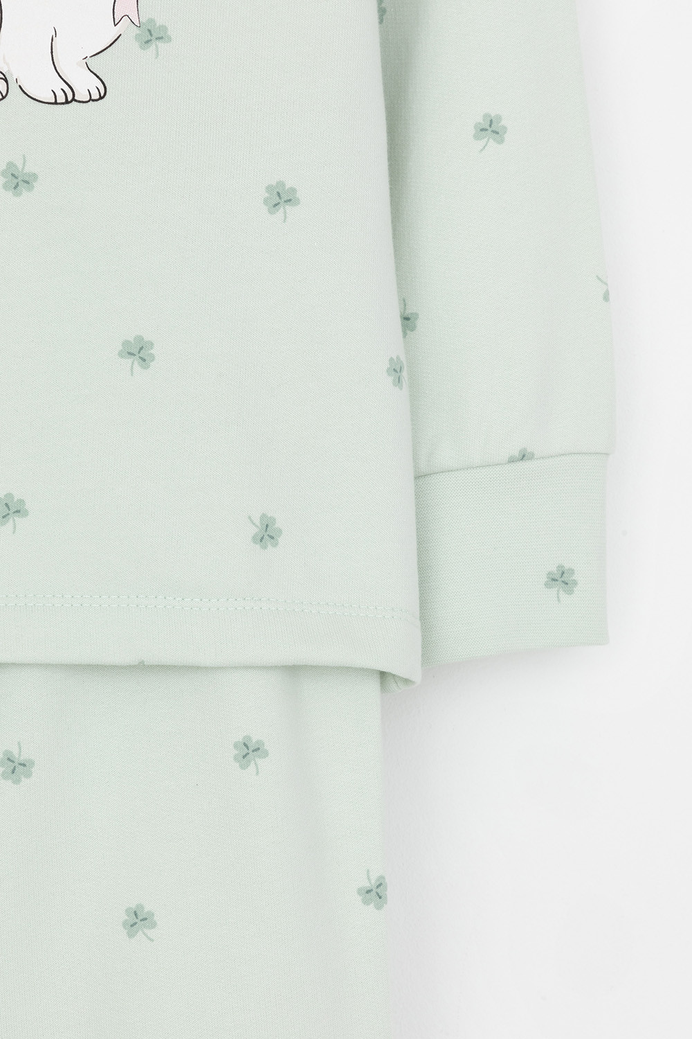 Пижама для девочки, артикул: К 1581, цвет: зеленый, фото 7