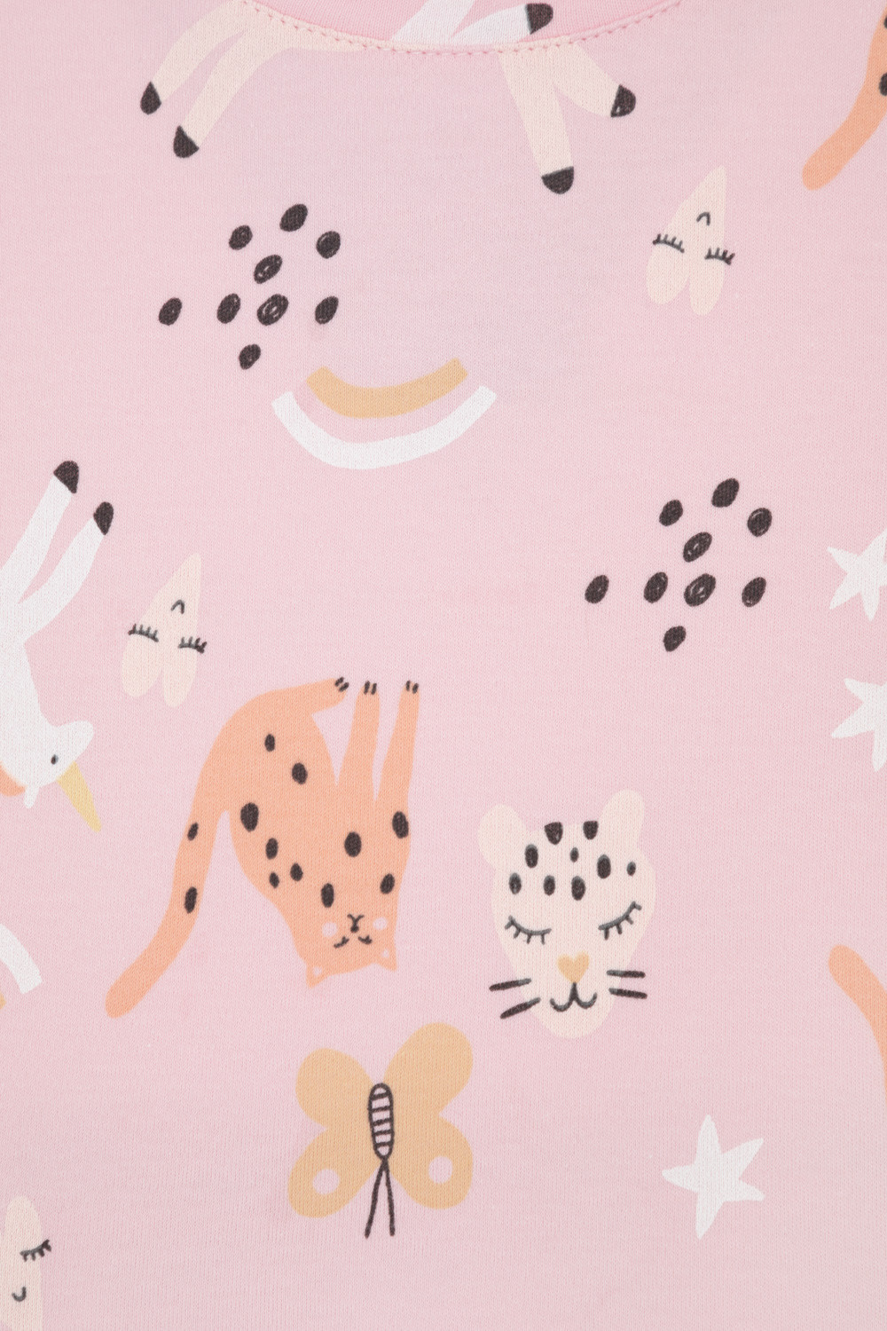 Пижама для девочки, артикул: К 1552, цвет: розовый, фото 7