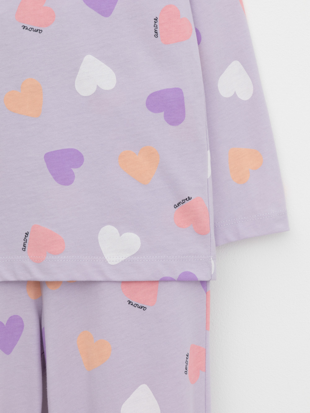 Пижама для девочки, артикул: К 1561, цвет: фиолетовый, фото 7