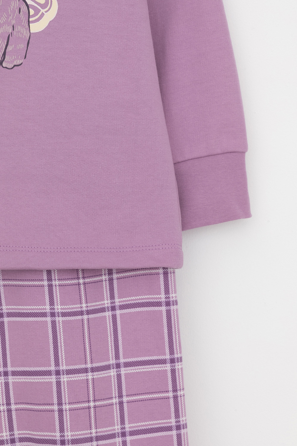 Пижама для девочки, артикул: К 1567, цвет: фиолетовый, фото 7