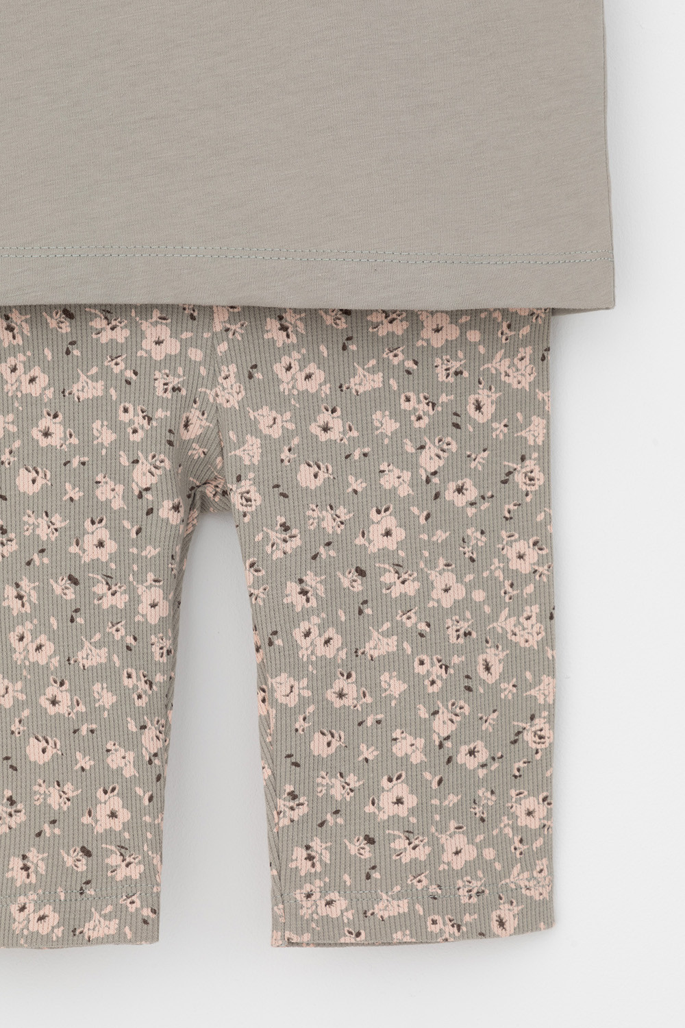 Пижама для девочки, артикул: К 1647-1, цвет: хаки, фото 7