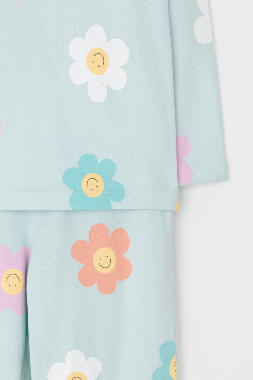 Пижама для девочки, артикул: К 1622/25, цвет: светло-голубой, фото 7