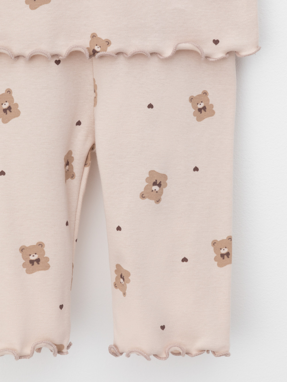 Пижама для девочки, артикул: К 1632, цвет: бежевый, фото 7