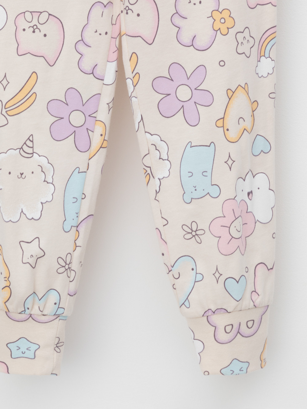 Пижама для девочки, артикул: К 1606, цвет: светло-розовый, фото 8