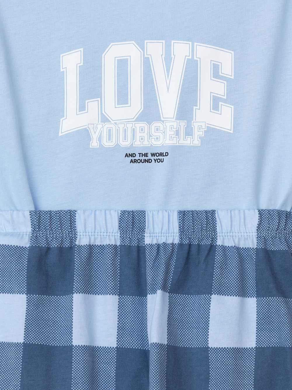 Пижама для девочки, артикул: МП 1658, цвет: голубой, фото 8