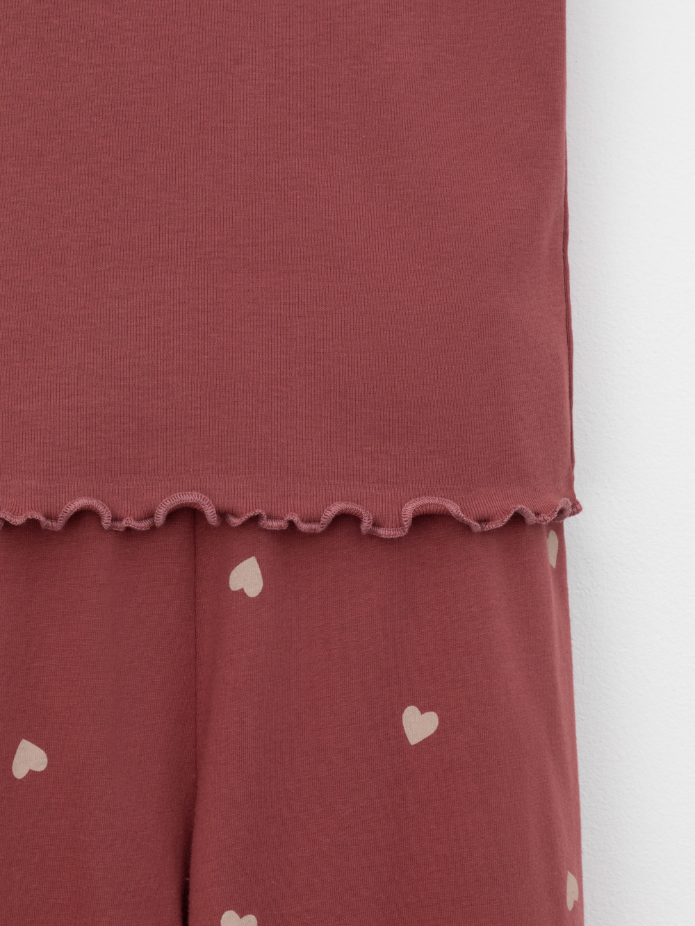 Пижама для девочки, артикул: К 1636, цвет: коричневый, фото 7