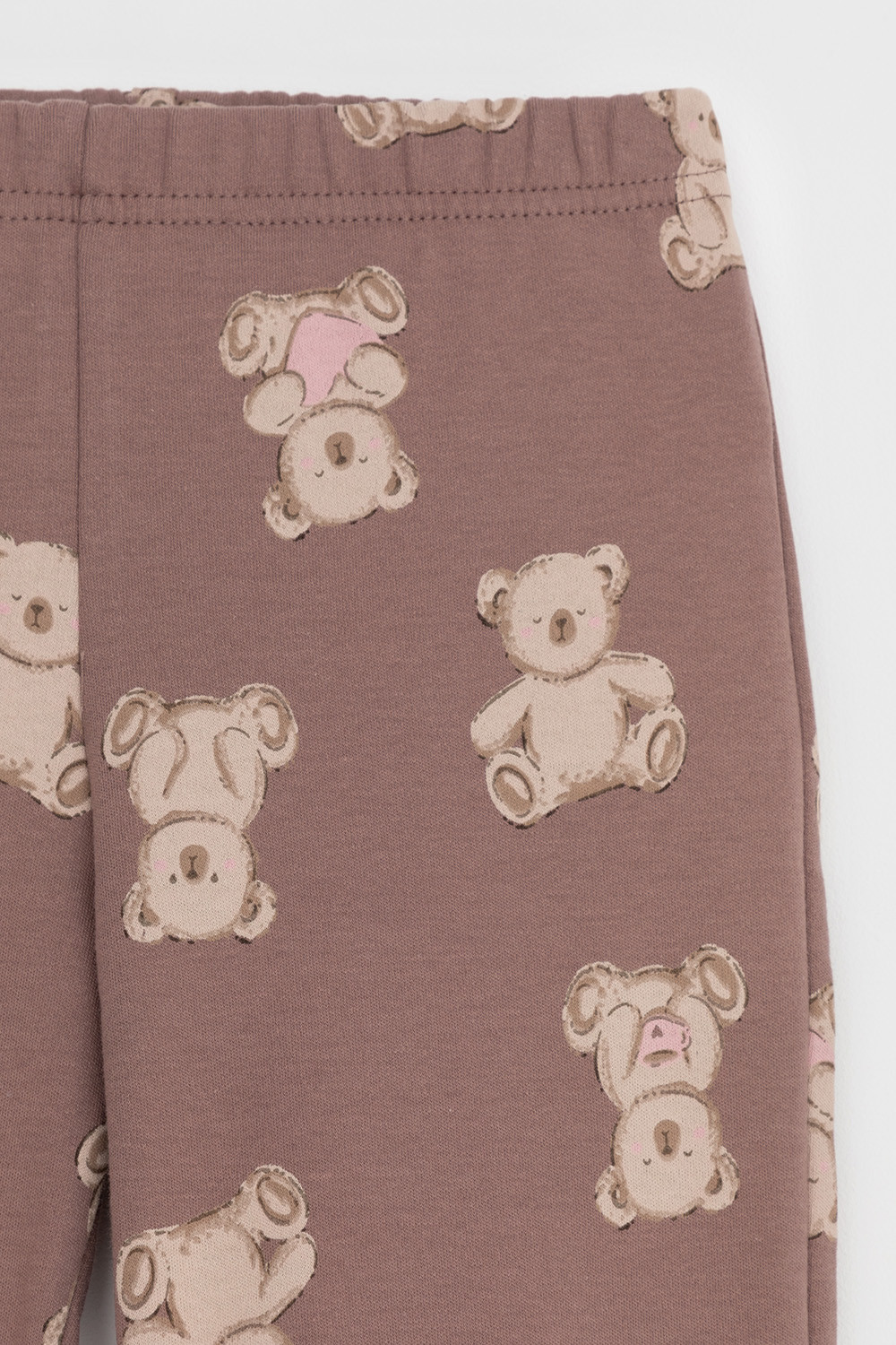 Пижама для девочки, артикул: К 1552, цвет: коричневый, фото 9