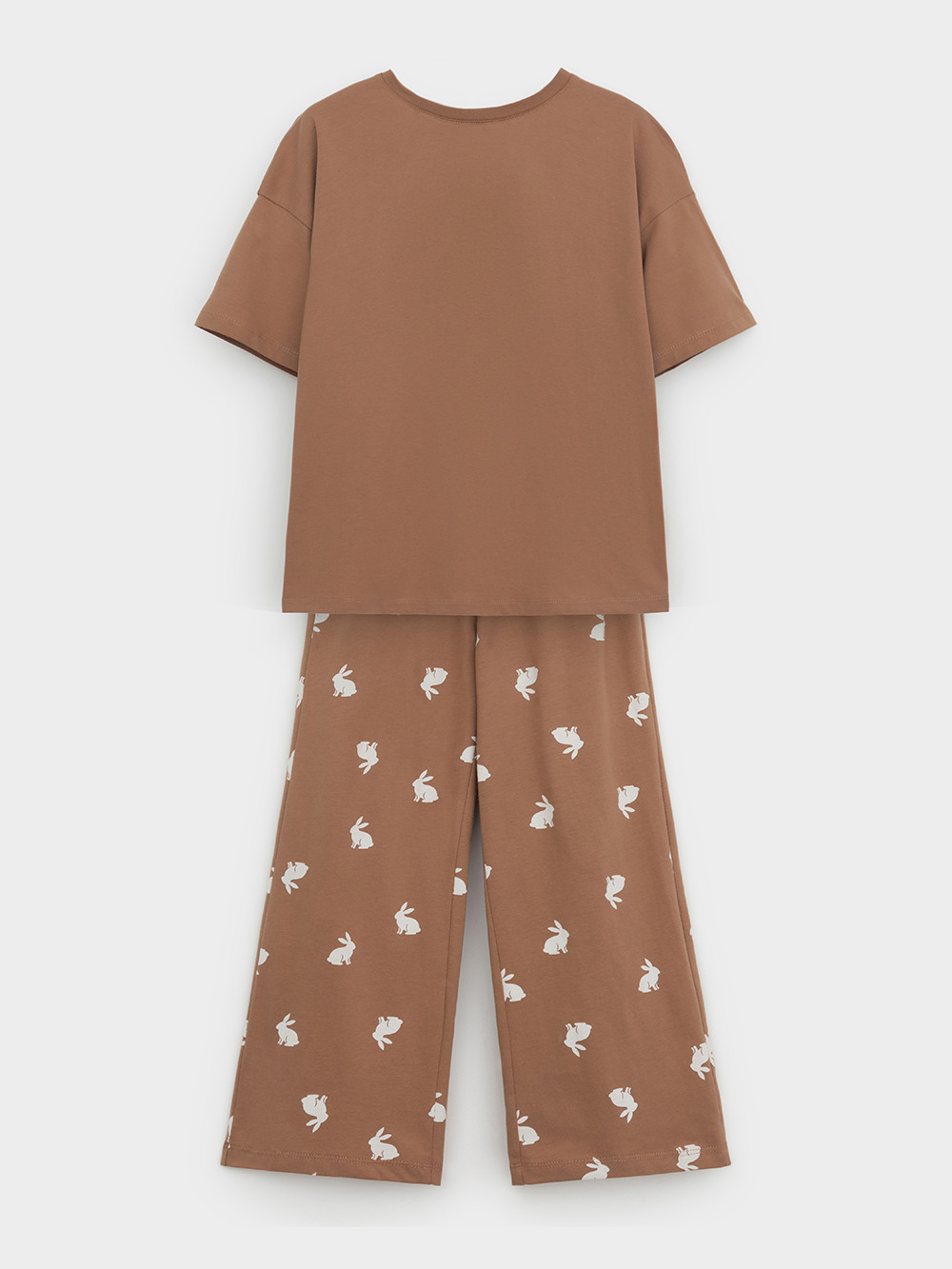 Пижама для девочки, артикул: МП 1657, цвет: кофейный, фото 10