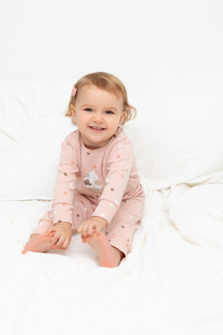 Пижама для девочки, артикул: К 1621, цвет: розовый