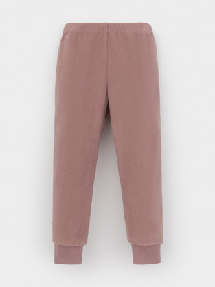 Брюки для девочки, артикул: ФЛ 40006/8 ГР, цвет: фиолетовый