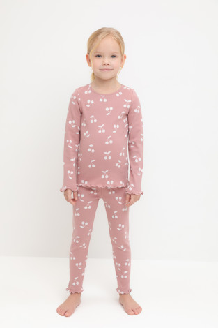 Пижама для девочки, артикул: К 1618, цвет: розовый