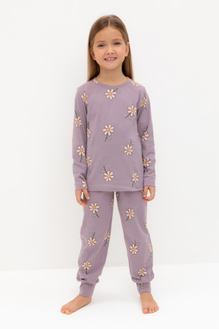 Пижама для девочки, артикул: К 1561, цвет: розовый