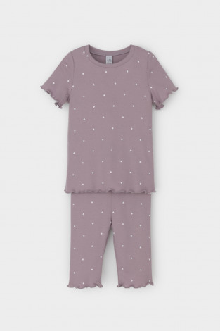 Пижама для девочки, артикул: К 1632, цвет: розовый - 2 фото