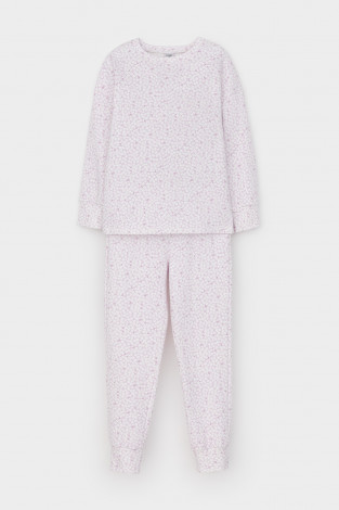 Пижама для девочки, артикул: К 1587, цвет: фиолетовый - 2 фото