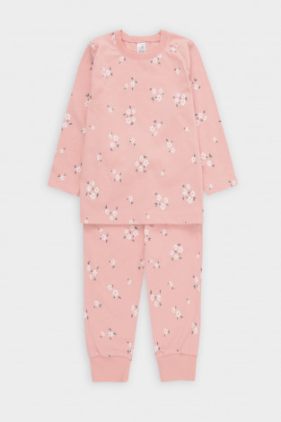 Пижама для девочки, артикул: К 1561, цвет: розовый - 2 фото
