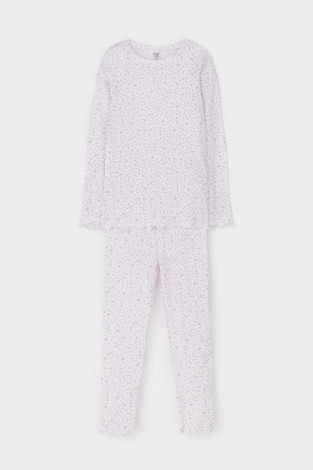 Пижама для девочки, артикул: К 1618, цвет: фиолетовый - 2 фото