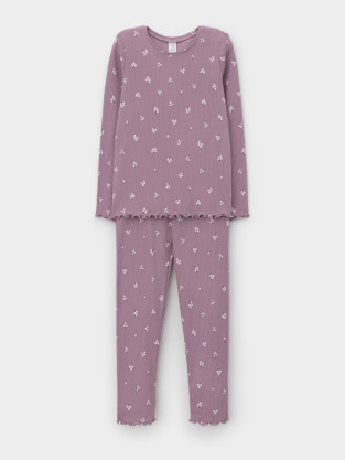 Пижама для девочки, артикул: К 1618, цвет: розовый - 2 фото