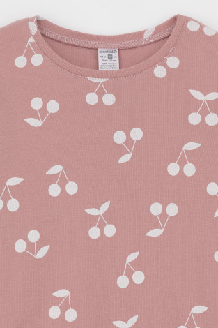 Пижама для девочки, артикул: К 1618-1, цвет: розовый - 2 фото