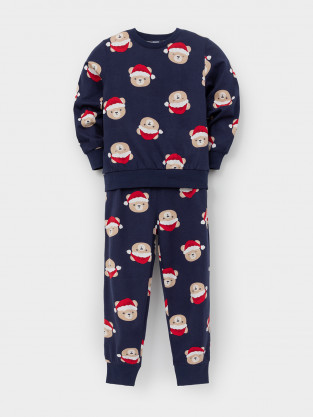 Пижамы, артикул: К 1663, цвет: синий - 2 фото