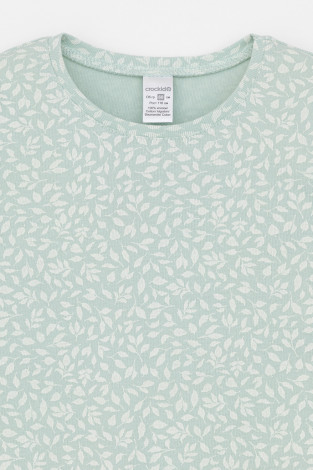 Пижама для девочки, артикул: К 1618-1, цвет: голубой - 2 фото