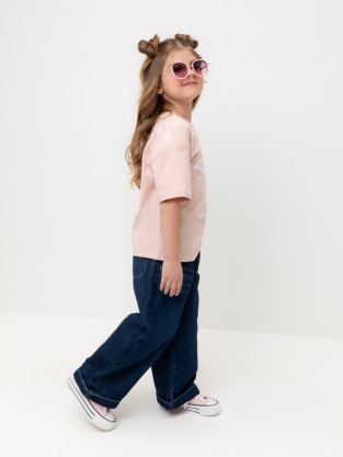 Футболка для девочки, артикул: КР 301987, цвет: розовый - 2 фото